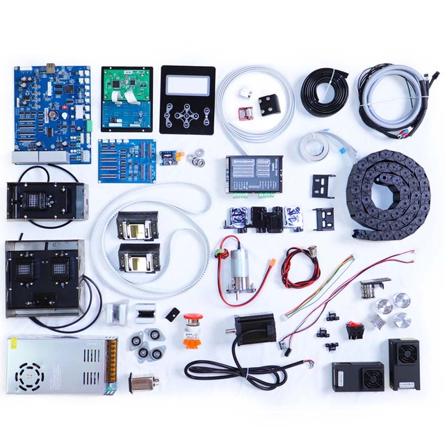 Wholesale Printer Accessories Set Including UV Lamp Inks Pad Dampers Motor Original Printhead Mainboard More-All New Condition