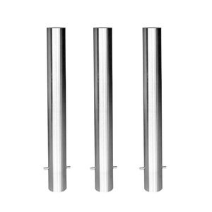 Toptan özel yol park sınırlamalar sonrası sabit bariyer konut kalıcı tutturulmuş çelik baba - Product Image 1