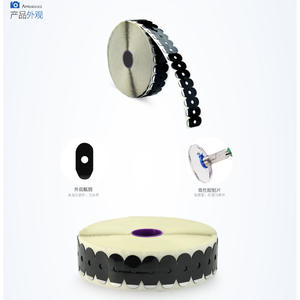 Autocollants antidérapants pour verres 3T, 18 mm, noirs, circulaires, en PC, pour le traitement des lunettes 3T-A23MMP - Product Image 5