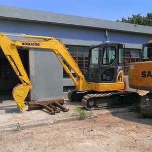 Excavatrice d'occasion KOMATSU PC55MR Mini 5,5 tonnes, pelle hydraulique sur chenilles d'occasion, PC30MR PC78US, haute qualité - Product Image 2