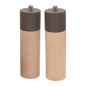 Macinino per sale e pepe in legno massello Premium Set manuale colorato macinino sale e pepe per pentole da cucina - Product Image 4