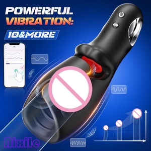 Juguetes Sexuales para Hombres Adultos, Vibrador de Lengua, Masturbador Masculino con Control por Aplicación, con Simulación de Lamido de Lengua, 10 Modos de Vibración, Vibrador de Pene - Product Image 5