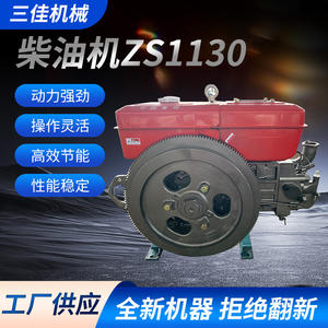 Moteur diesel monocylindre refroidi par eau de type Century ZS1130 de Changzhou, Chine, 32 chevaux, petit moteur agricole - Product Image 5