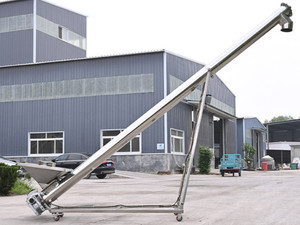 Convoyeur à vis hélicoïdale en acier inoxydable pour le transport de poudres et de matières premières - Product Image 4