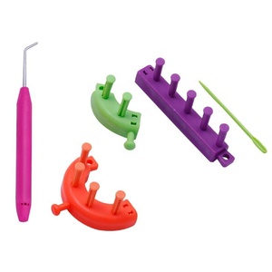 Juego de telares circulares para máquina de tejer en casa, telares redondos de plástico - Product Image 2