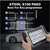 Programador de Llaves Profesional XTOOL X100 PAD3 X100 PAD 3 Elite 2026 con KC100 Versión Global, Funciona con VW 4ª/5ª Generación Immo
