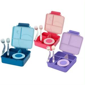 Boîte à Lunch Thermos 1600ML avec Cuillère et Fourchette, Pot Alimentaire Isotherme Loncheras Anti-Fuite, Bentos et <span class=keywords><strong>Couverts</strong></span> pour Enfants École - Product Image 2