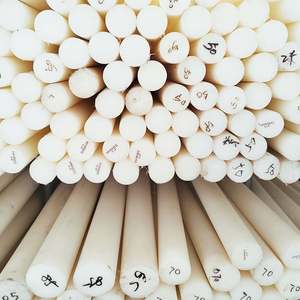 Barra Redonda Sólida de UHMWPE/HDPE/Poliétileno Natural de Plástico, Venta de Fábrica, Tamaño y Color Personalizados, Mejor Calidad, Precio Más Bajo - Product Image 1