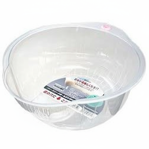 Inomata 23cm ciotola di plastica per il lavaggio del riso piatti e ciotole categoria di prodotto - Product Image 1