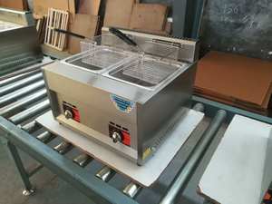 Commercial Electric/ Gas Stainless Steel Deep <strong>Chip</strong> <strong>Fryer</strong> Double/Single /Three Tank for Hotels Restaurant Farms Home Food Shops - Product Image 3