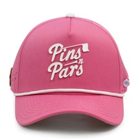 Casquette de golf personnalisée en silicone avec logo, imperméable, pour femmes et hommes, avec porte-tee et marqueur de balle magnétique
