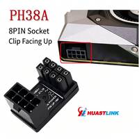 Carte d'alimentation GPU PH38A/PH38B/PH36A/PH36B, adaptateur d'angle à 180 degrés, connecteur d'alimentation GPU à 8 broches pour carte graphique d'ordinateur PC