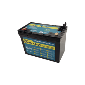 Paquetes de calor de autocalentamiento de batería compacta BCI Group <span class=keywords><strong>27</strong></span> 12,8 V 100Ah Lifepo4 con CANbus M12 Compatible con el sistema NMEA2000 - Product Image 1