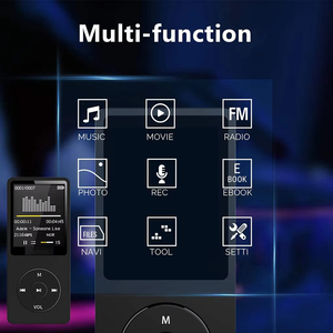 Reproductor MP3 con Carcasa Metálica de 1.8 Pulgadas, Pantalla HD, Bluetooth 5.0, 20 Horas de Duración de Batería, Dispositivo Musical Personalizado de Fábrica para Estudiantes y Fitness - Product Image 4