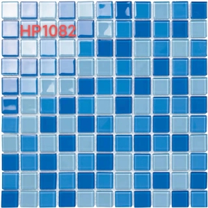 <span class=keywords><strong>Mosaico</strong></span> Foshan JBN, superventas, 300*300, azulejos de <span class=keywords><strong>mosaico</strong></span> de cristal azul para piscina, precio al por mayor, malla fuerte de alta calidad - Product Image 4