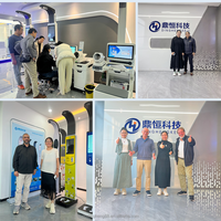 Báscula de Peso Corporal Ultrasónica DHM-900A, Máquina de Medición de Altura y Peso Ultrasónica