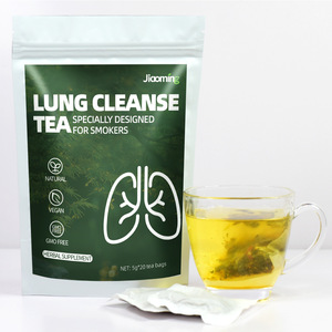 Té para Limpiar los <span class=keywords><strong>Pulmones</strong></span>, Suplemento Herbal Natural Vegano Sin OMG para el Bienestar Pulmonar de los <span class=keywords><strong>Fumadores</strong></span> - Product Image 1