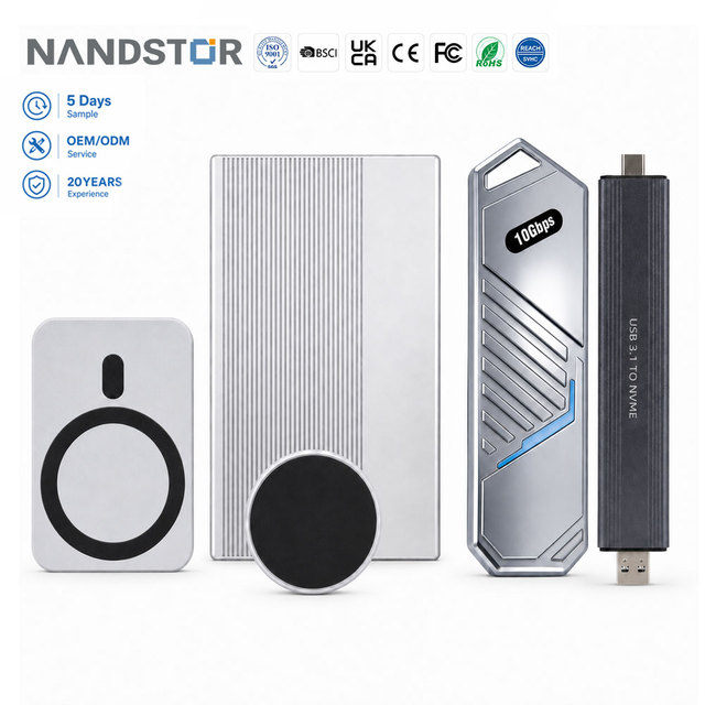 Nandstor Factory Portable SSD External Hard Drive High Speed HDD Storage Disk for Laptop Desktop Wholesale Solid State Drives