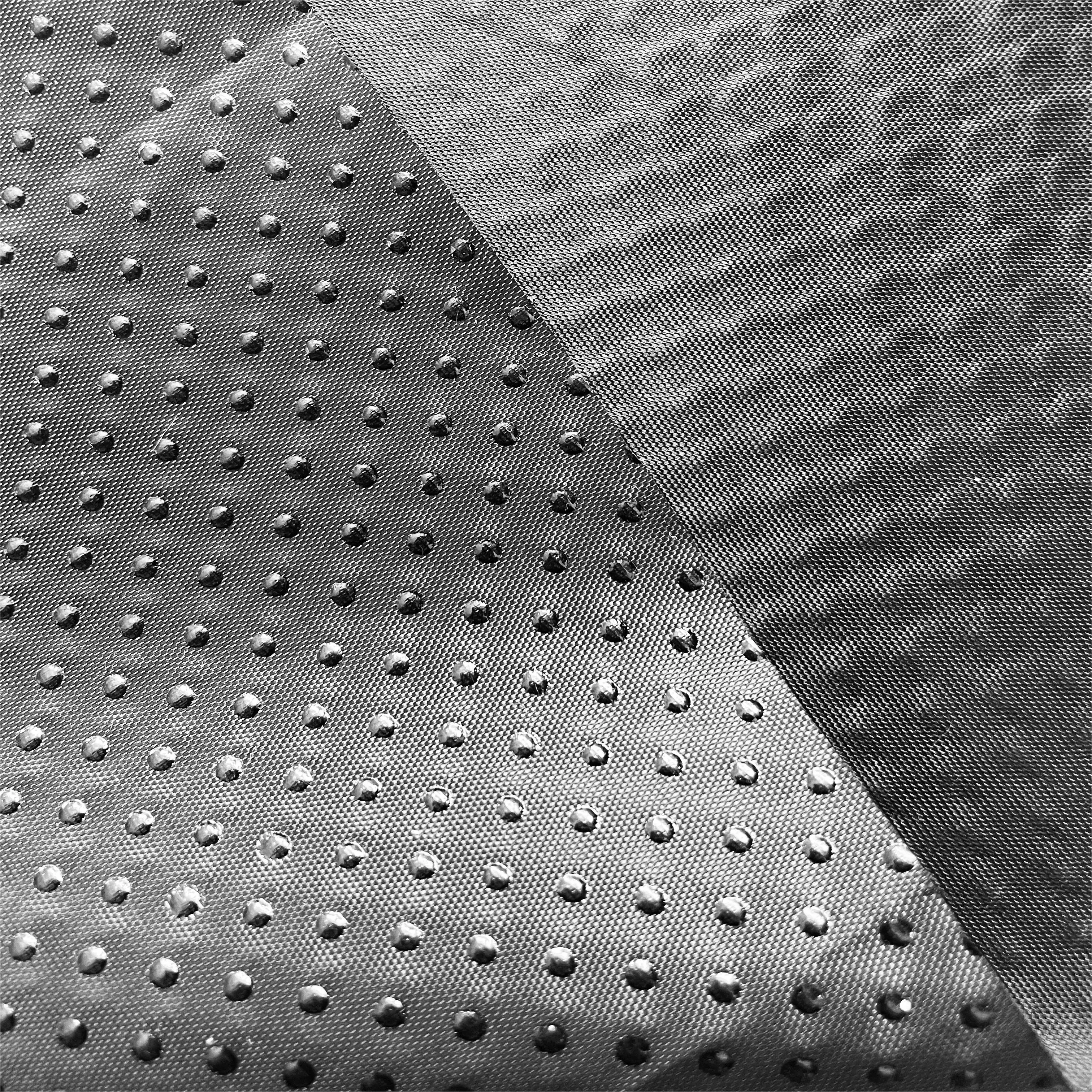 Polyester Antislip Stof Kwaliteit Antislip Punt Coating Echte Siliconen Rubber Stof