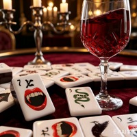 Jeu de Mahjong Américain Moderne en Acrylique Noir pour Halloween, 160 Tuiles, pour 4 Joueurs, Jeu de Table de Casino pour Divertissement Adulte