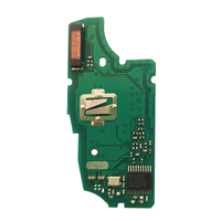 Carte de circuit imprimé de clé à distance rabattable 2/3 boutons 433 MHz PCF7961M puce 4A pour Renault Dacia Logan 2 Logan II 2018-2020