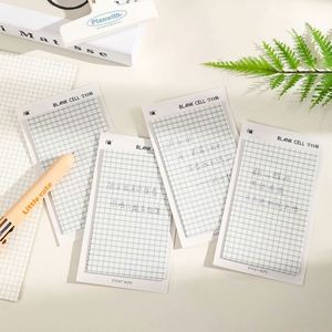 กระดาษโน้ตใสแบบมีตารางสำหรับนักเรียน ติดแน่น หลายขนาด พร้อมกาวในตัว - Product Image 3