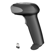 HENEX HC-3206R Pemindai Barcode Laser 1D Nirkabel dengan Antarmuka USB Kompatibel Windows/iOS/Android 300 Pemindaian/Detik Bebas Genggam Stok Tersedia