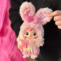 100% Authentiques Samuel Happy Picnic Bear & Bunny Plush Charms, Figurines de jeu élégantes en boîte mystère, Cadeaux unisexes en PVC