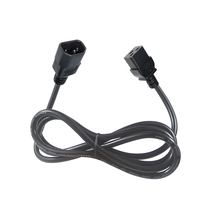 Câble d'extension d'alimentation IEC C14 mâle vers C19 femelle, câble d'alimentation robuste IEC320, câble secteur pour rack de serveur, PDU