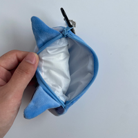 Sac fourre-tout pliable personnalisé en peluche de dessin animé, pochette de rangement, sac de courses en polyester 190T recyclé, réutilisable et écologique
