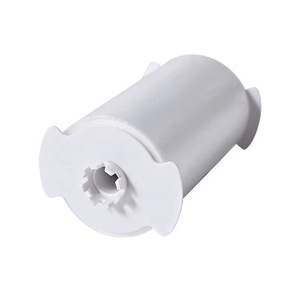 Rouleau de couvre-siège de toilette jetable, 8 dents, film PP, remplacement pour l'hygiène de la salle de bain, 1 boîte de 25 rouleaux - Product Image 1