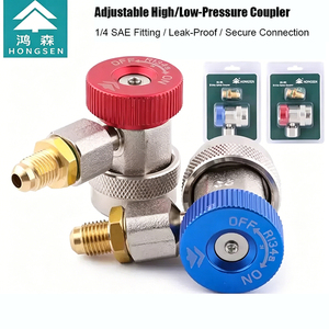 Conector Rápido Ajustable para Automóviles Hongsen HS-ML-1234/HS-MH-1234 para Refrigerante R134a, Herramientas de Aire Acondicionado - Product Image 1