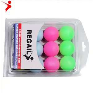 <span class=keywords><strong>Pelotas</strong></span> <span class=keywords><strong>de</strong></span> Tenis <span class=keywords><strong>de</strong></span> Mesa <span class=keywords><strong>de</strong></span> Plástico <span class=keywords><strong>de</strong></span> Colores REGAIL Cehap para Juguetes, 12 Piezas/Tarjeta <span class=keywords><strong>de</strong></span> 4 Colores, Juegos <span class=keywords><strong>de</strong></span> <span class=keywords><strong>Ping</strong></span> <span class=keywords><strong>Pong</strong></span>, Se Puede Personalizar el <span class=keywords><strong>Paquete</strong></span> y el Color - Product Image 5
