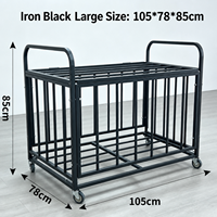Chariot de rangement portable multi-balles en acier pour économiser de l'espace, avec options de tailles petite, moyenne et grande, idéal pour la salle de sport, l'école et l'entraînement.