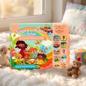 Livre audio interactif GO GO Songs Creation Praise Christian Baby : 8 chansons, jouet musical sonore <span class=keywords><strong>pour</strong></span> enfants de 3 à 6 ans, cadeau éducatif et interactif - Product Image 2