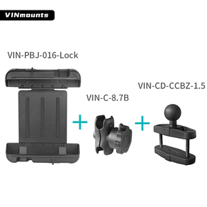 Support de tablette antivol robuste avec tête sphérique pour Lenovo, Samsung et Zebra - Product Image 4
