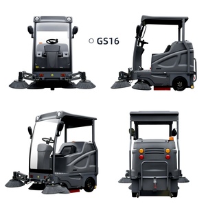 Barredora de calles Tebaiss GS16 con operador a bordo para <span class=keywords><strong>limpieza</strong></span> de propiedades comerciales y comunidades, eliminación de basura y <span class=keywords><strong>limpieza</strong></span> térmica. - Product Image 6
