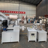 Machine compacte automatique de fabrication de savon avec fonctions de pétrissage à trois rouleaux pour savon artisanal, savon cosmétique, petite entreprise