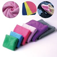 Serviette de voiture en microfibre lavable et réutilisable avec option de taille personnalisée pour séchage de surface