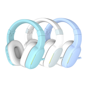 Tai Nghe Chơi Game Không Dây Mới 2.4G + BT + Tai Nghe Ba Chế Độ Có Dây RGB Có Đèn Nền Gắn Đầu - Product Image 6