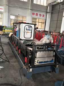 금속 SSQ SSR KR18 12 ''~ 24'' 폭 조절 가능한 컬러 스틸 루핑 현장 스탠딩 솔기 패널 롤 성형 기계 - Product Image 2