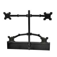 Nouveau bras de moniteur unique pour bureau, bras articulé avec inclinaison à 90 degrés, VESA 75/100 mm, en alliage d'aluminium pour écran LCD/LED