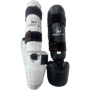 Protección de alta calidad artes marciales sparring WTF taekwondo <span class=keywords><strong>TKD</strong></span> empeine Shin Guard - Product Image 5