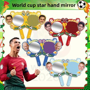 Themengetreuer Fußballstar-Handspiegel, Magischer Konvexspiegel, Fotostick aus Acryl, Geschenk, Hergestellt in China, Bedruckt - Product Image 2