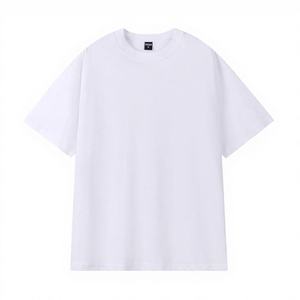 T-shirt à manches courtes col rond en polyester/coton tricoté imprimé 3D anti-boulochage coupe classique style Indie, taille européenne – En vente - Product Image 4