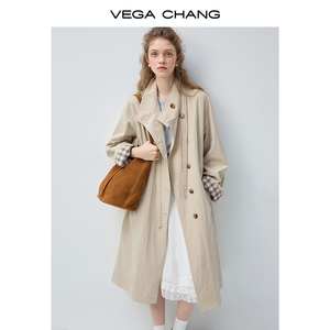 VEGA CHANG Mori Girl Bohemian Màu trắng mềm mại, xếp tầng, xếp nếp, cạp cao, kiểu Hàn Quốc, váy không đều nhau, kiểu dáng bất quy tắc - Product Image 2