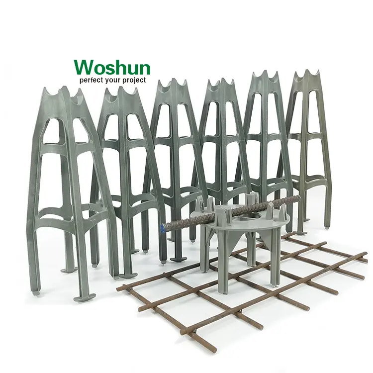 كرسي مصنوع من الحديد عالي التحمل 14 بوصة إلى 17-3/4 بوصة مبيعات من المصنع - قضيب #3 إلى 10 من الحديد البلاستيكي لدعم كرسي الخرسانة بحامل حديد