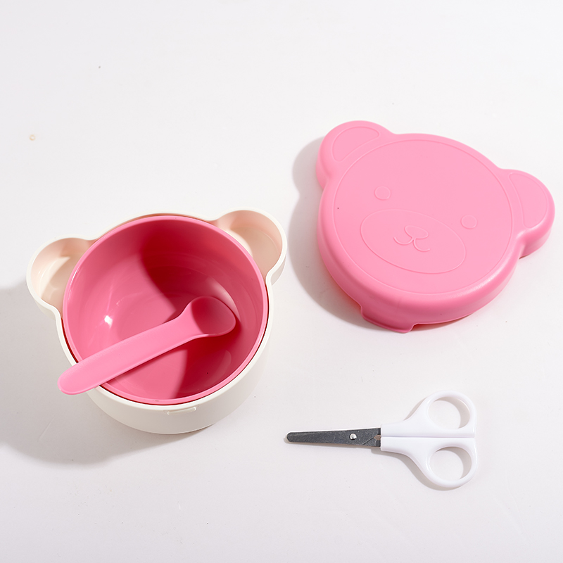 Juego de cuencos para moler Little Bear - Rosa