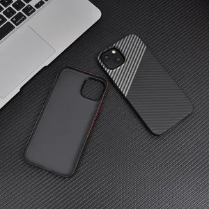 Magnetic Carbon Fiber Aramid Texture Slim Dry Hard PC Phone Cover Resin Carbon Fiber Phone Case For IPhone 12 13 14 15 Pro Max