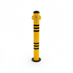 Lockable 70 cm Parking <b>Post</b> Removable <b>Anchored</b> Barrier for Car Parking Lot - Product Image 2